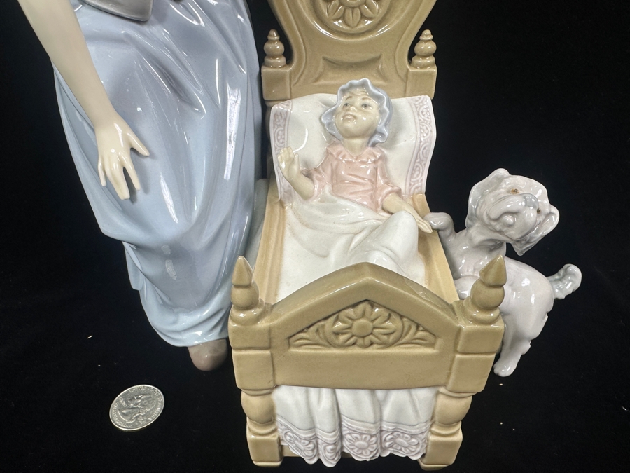Vintage Lladro 'Dutch Mother' Porcelain Figurine #5083 12'H  [Photo 9]