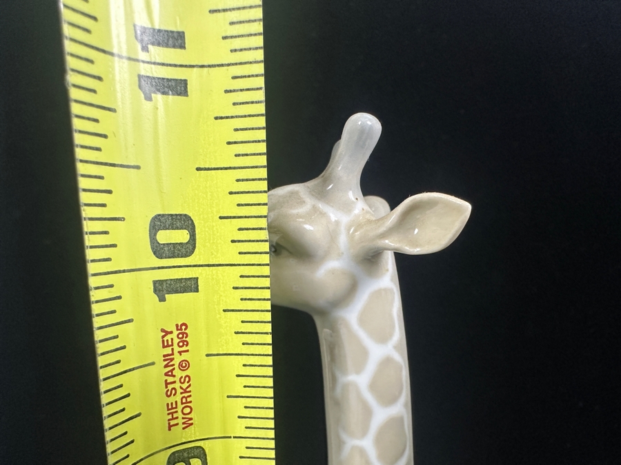 Porcelain Giraffe Figurines by Miquel Requena 10.75' - 14.75'H [Photo 13]