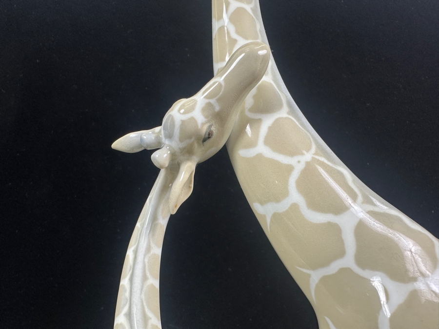 Porcelain Giraffe Figurines by Miquel Requena 10.75' - 14.75'H [Photo 4]
