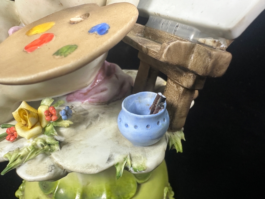 Luigi Giorgio Benacchio Porcelain Figurine Made In Italy By Triade 7.5'H [Photo 5]