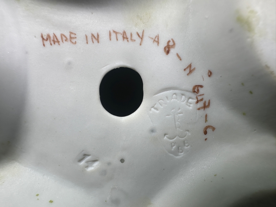 Luigi Giorgio Benacchio Porcelain Figurine Made In Italy By Triade 7.5'H [Photo 13]