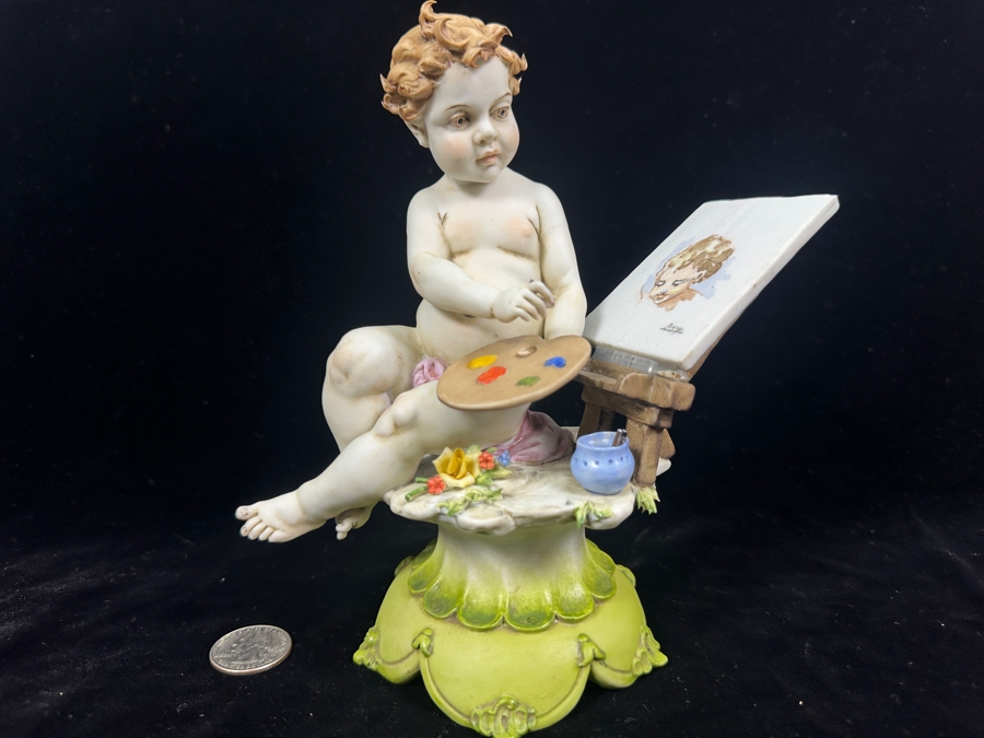 Luigi Giorgio Benacchio Porcelain Figurine Made In Italy By Triade 7.5'H [Photo 2]