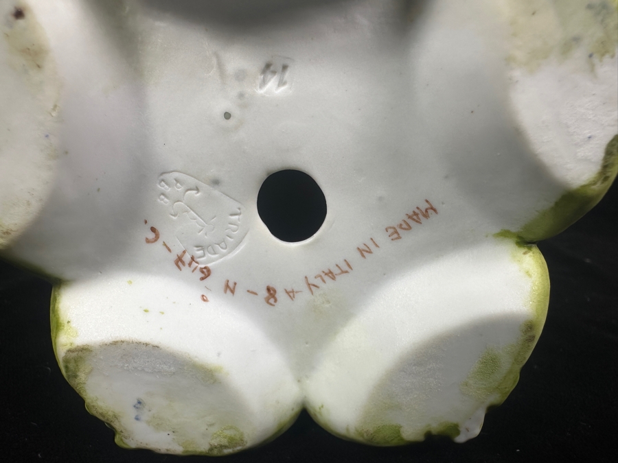 Luigi Giorgio Benacchio Porcelain Figurine Made In Italy By Triade 7.5'H [Photo 10]