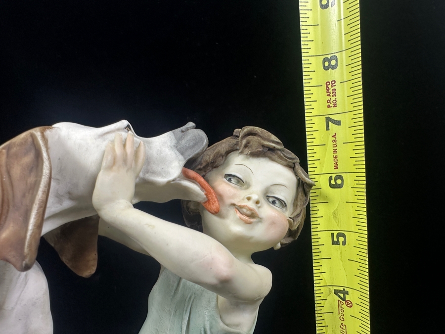 Vintage Giuseppe Armani Capodimonte Italy Resin Figurine 8W X 7H [Photo 10]