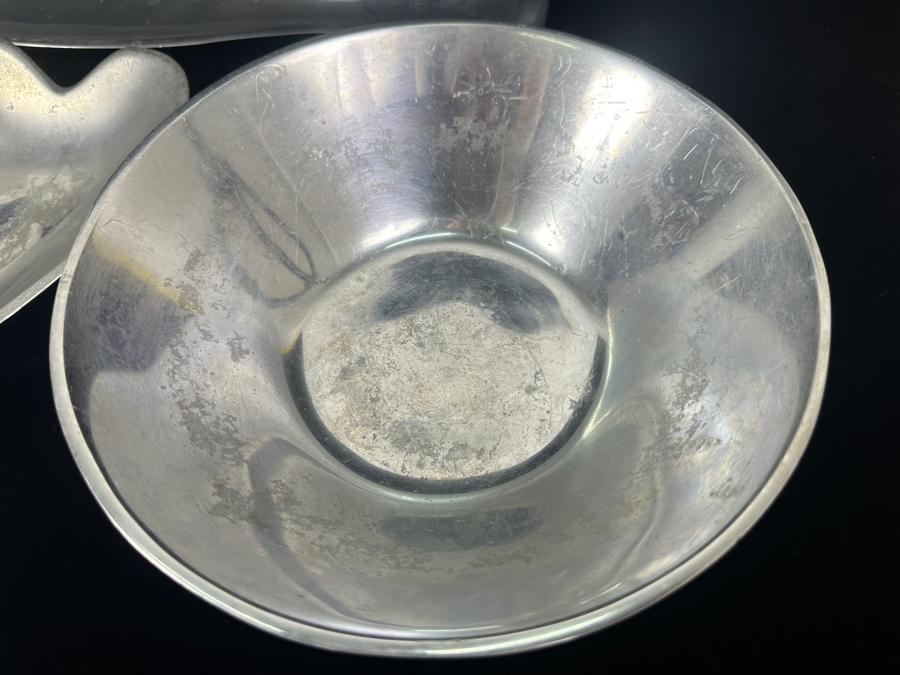 Collection Of Six Nambe Metal Bowls And Serving Pieces [Photo 8]