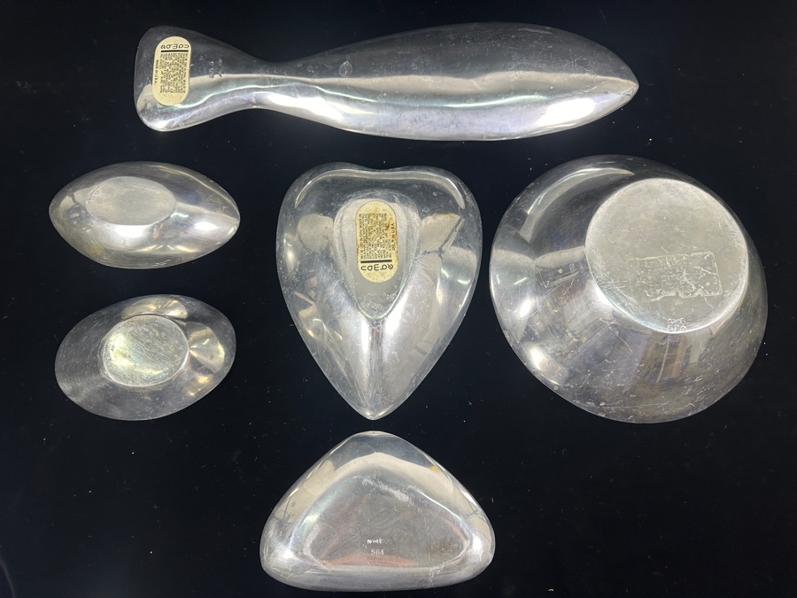 Collection Of Six Nambe Metal Bowls And Serving Pieces [Photo 9]