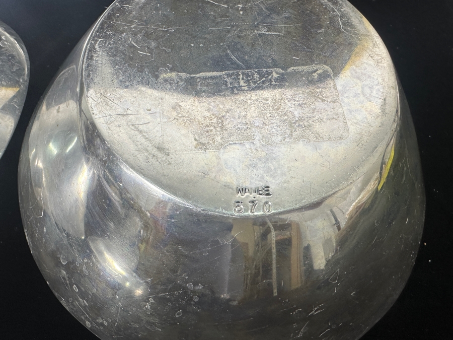 Collection Of Six Nambe Metal Bowls And Serving Pieces [Photo 12]