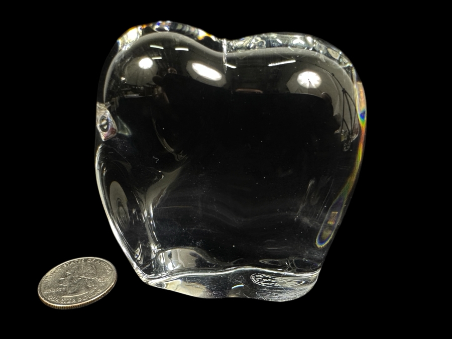 Baccarat France Crystal Elephant Figurine 3H [Photo 1]