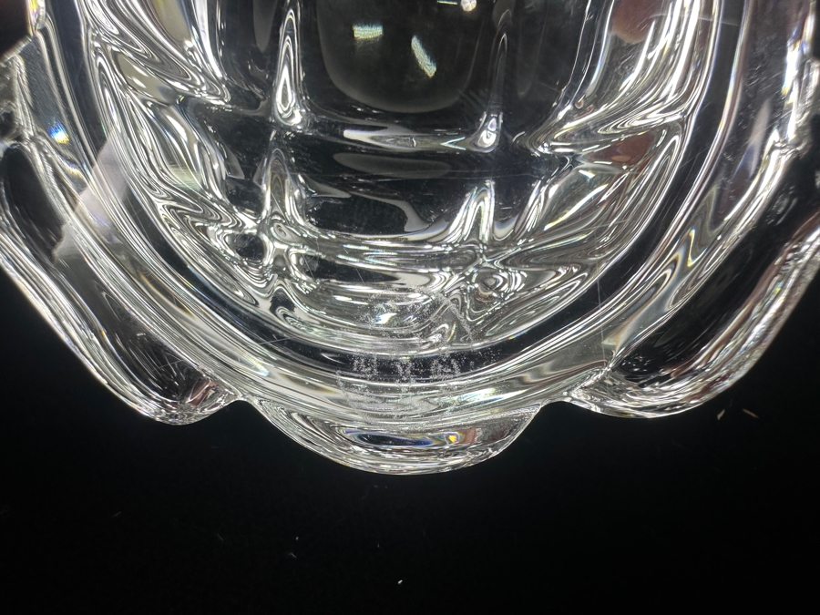Baccarat France Crystal Turtle Figurine 4W X 1.5H [Photo 10]