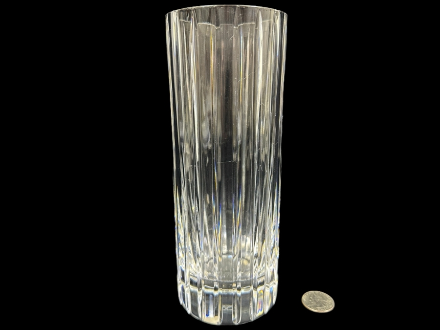 Baccarat France Harmonie Crystal Vase 8'H [Photo 1]