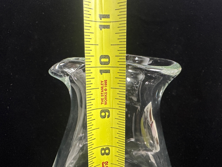 Tarnow Of Poland Modernist Art Glass Wine Decanter Carafe 10.25'H [Photo 4]