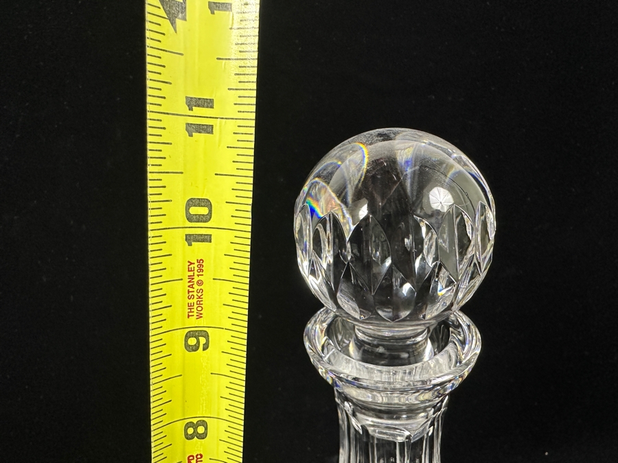 Crystal Liquor Decanter With Stopper 11'H [Photo 4]