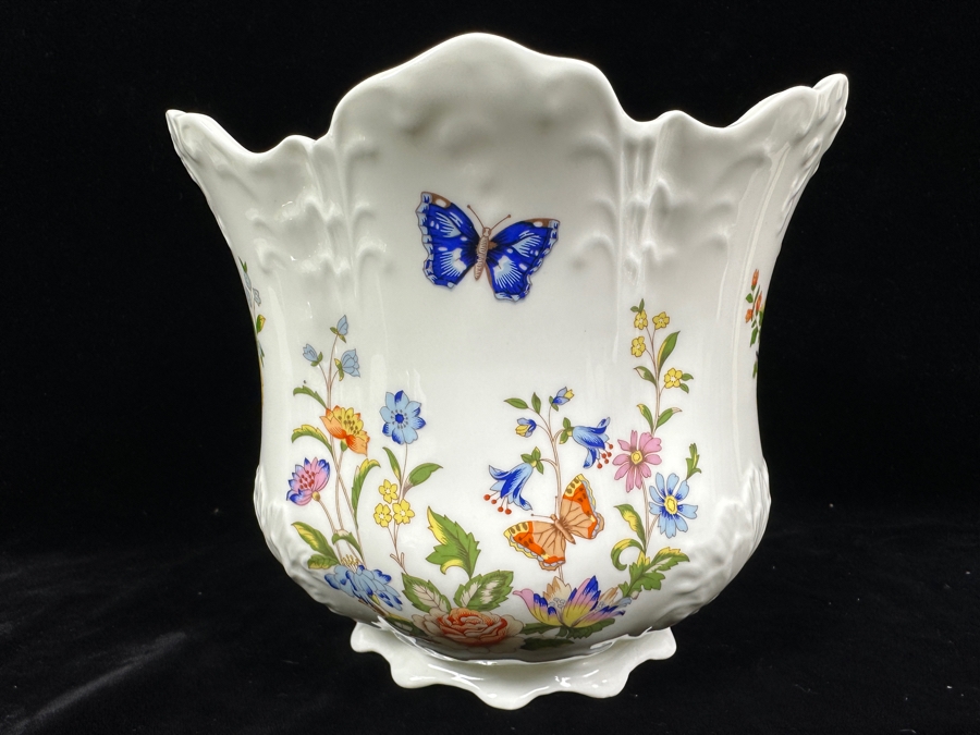 Aynsley England Cottage Garden Flower Pot [Photo 2]