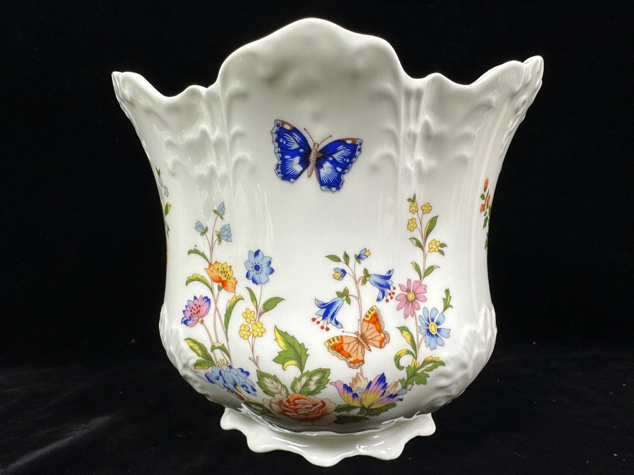 Aynsley England Cottage Garden Flower Pot [Photo 3]