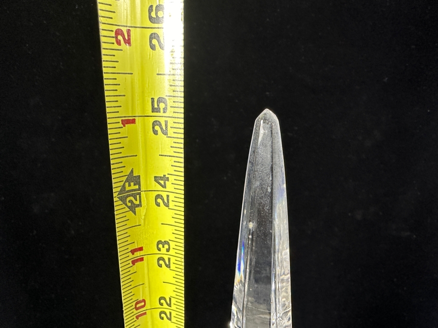 Monumental Cut Glass Liquor Decanter With Stopper 25'H [Photo 5]