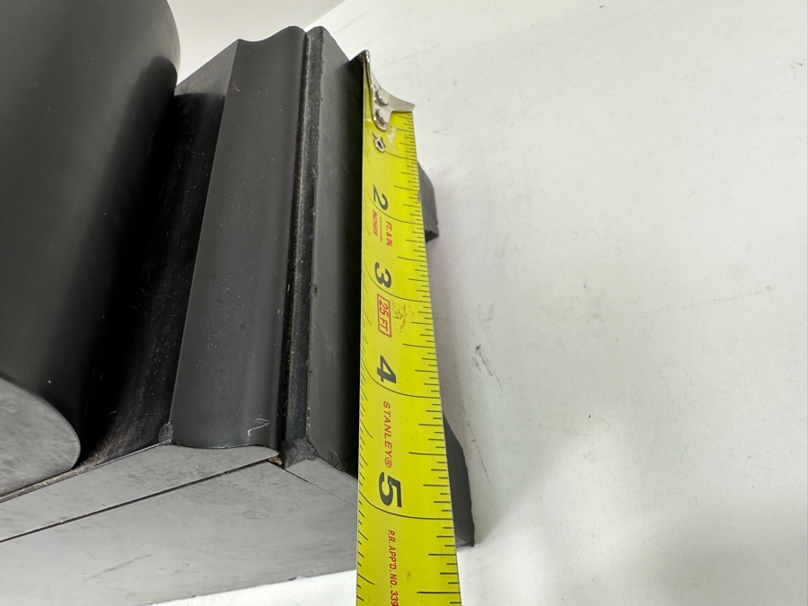 Vintage French Slate And Marble Mantle Clock With Mercury Pendulum - Heavy - Needs Servicing 12.25W X 5D X 15H [Photo 14]