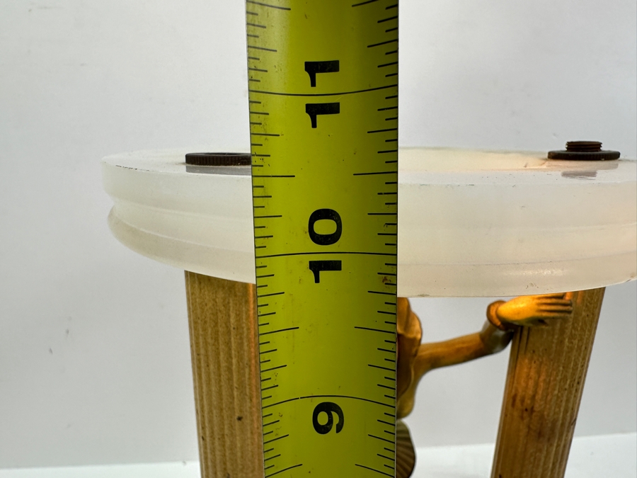 Vintage Art Deco Pixie Lamp 'Gerado' By J.B. Hirsch With Crystal Shade (Not The Original Shade) 10.5'H [Photo 14]