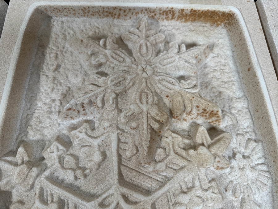 Set Of Four Limited Edition Sand Cast Seasonal Wall Plaques By Bandanna San Diego  15W X 22.5H X 2.75D [Photo 6]