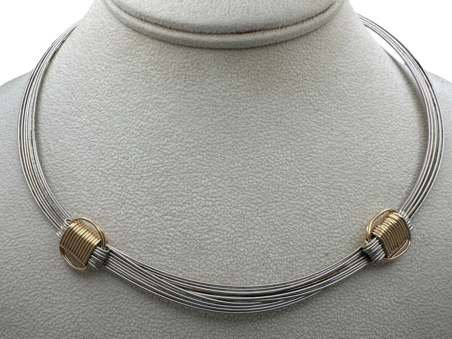 Sterling Silver Necklace 32g [Photo 1]