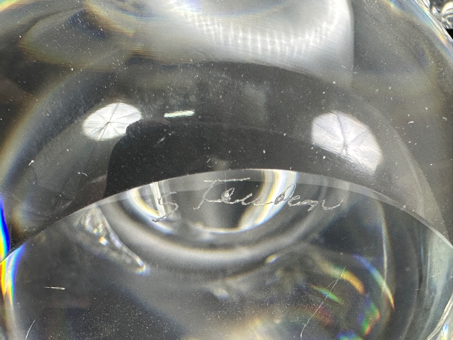 Vintage MCM Steuben Glass Signed Liberty Flying Eagle Designed By James Houston In 1964 12 X 7 Retails $1,400 [Photo 12]