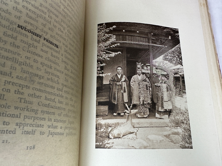 Antique 1901 Hardcover Book Set Author's Edition Limited To 1,000 Sets Oriental Series Japan And China By Captain F. Brinkley 11 Books - Missing Japan Volume 6 Book - Published In Boston By J. B. Millet Co. [Photo 9]