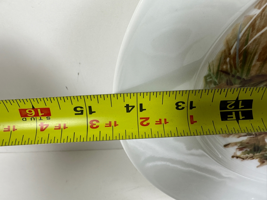 (6) Heinrich Germany 9.75' Bird Quai+l Plates & (1) Lorenz Hutschen Reuther Germany Bird Quail Serving Platter 14.5'W [Photo 15]