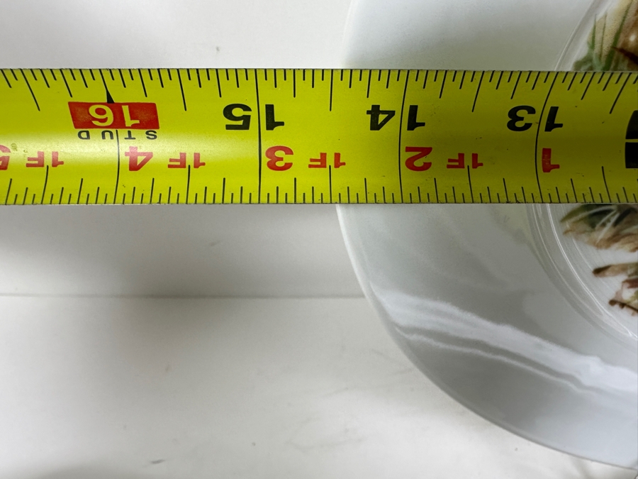 (6) Heinrich Germany 9.75' Bird Quai+l Plates & (1) Lorenz Hutschen Reuther Germany Bird Quail Serving Platter 14.5'W [Photo 14]