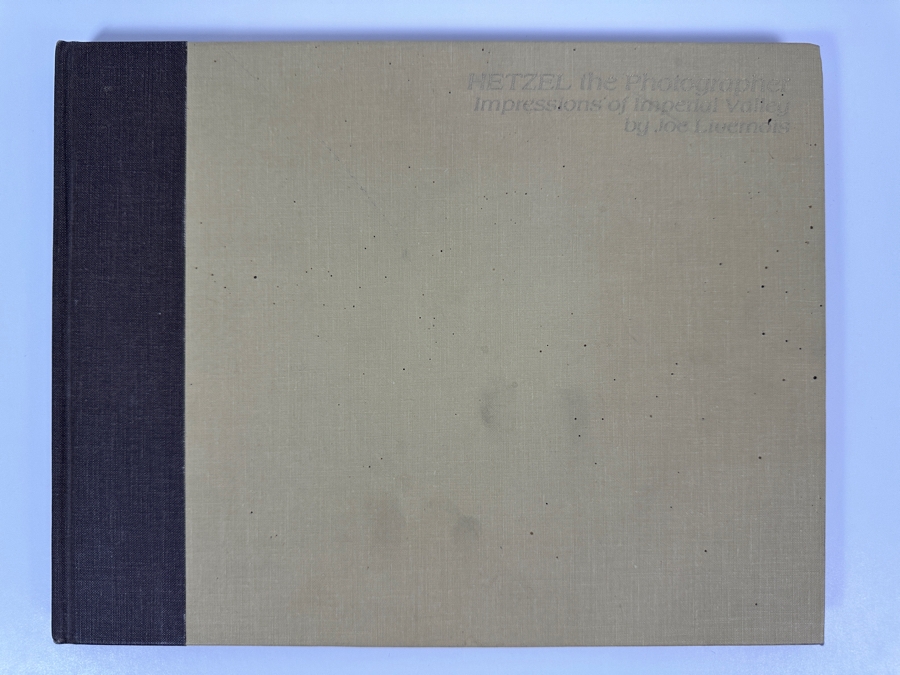 1982 First Edition Hardcover Book Hetzel The Photographer Impressions Of Imperial Valley By Joe Livernois [Photo 2]