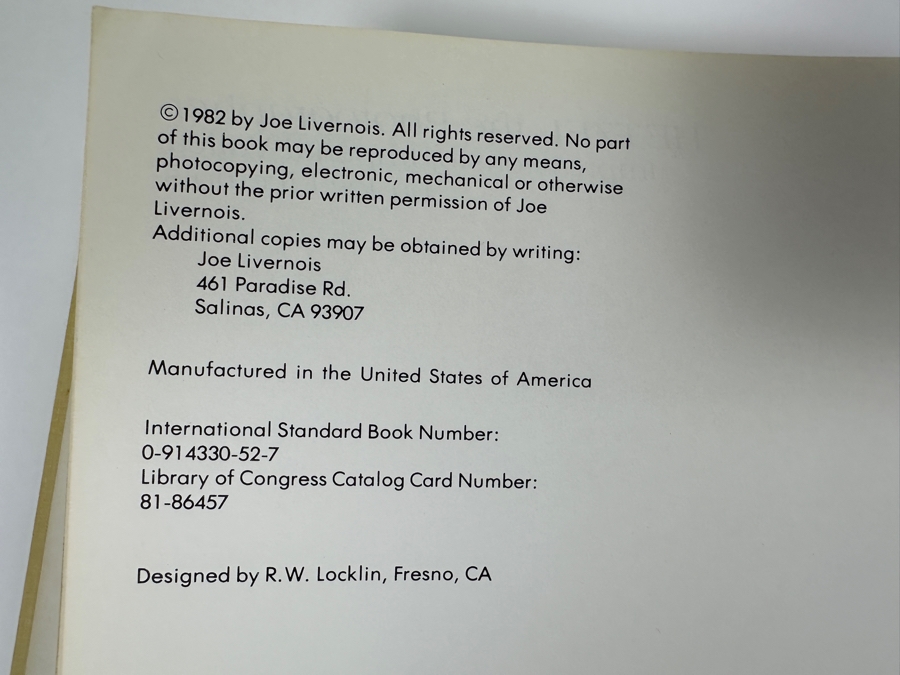 1982 First Edition Hardcover Book Hetzel The Photographer Impressions Of Imperial Valley By Joe Livernois [Photo 4]