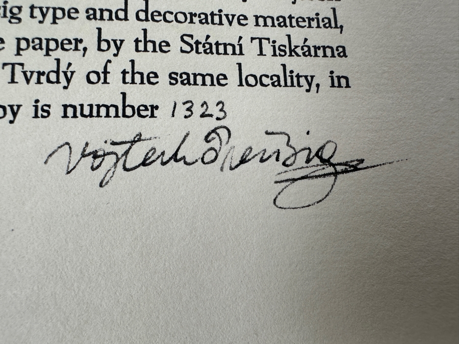Vintage 1931 Limited Edition Signed Book Aucassin And Nicolete In English By Andrew Lang By The Limited Editions Club Of New York Illustrated And Hand Signed By Vojtech Preissig (1873-1944 (Died In Dachau Concentration Camp), Czech) [Photo 12]