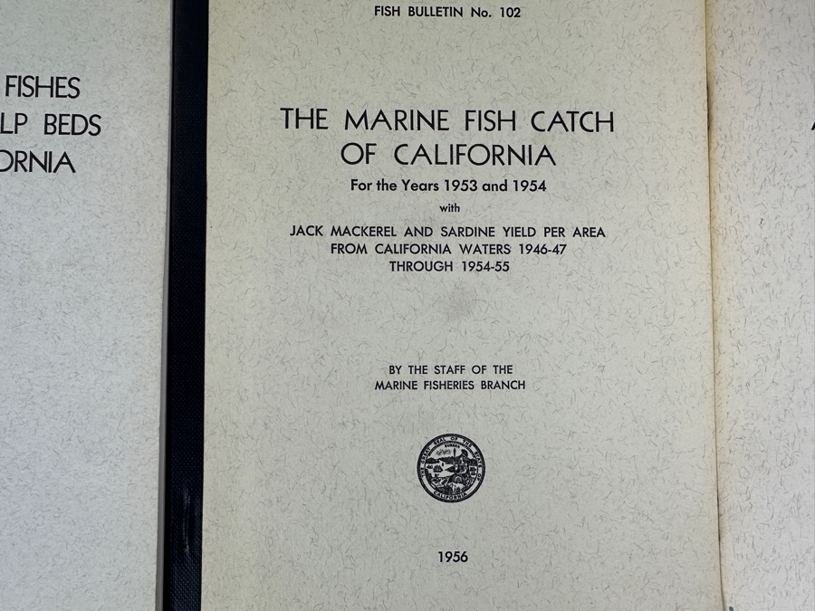 Collection Of Antique / Vintage Paperback Books On Southern California Birds, Mammals, Reptiles, Animals, Marine Fish, Kelp Beds [Photo 7]