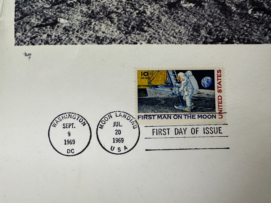 Vintage July 20, 1969 Moon Landing First Man On The Moon Apollo 8 First Day Covers [Photo 4]