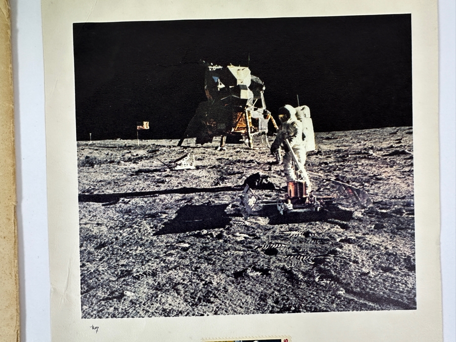 Vintage July 20, 1969 Moon Landing First Man On The Moon Apollo 8 First Day Covers [Photo 3]