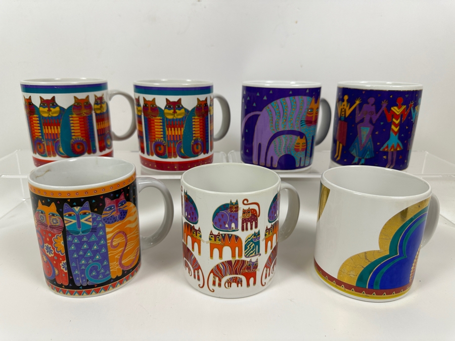 (7) Laurel Burch Coffee Mugs [Photo 2]