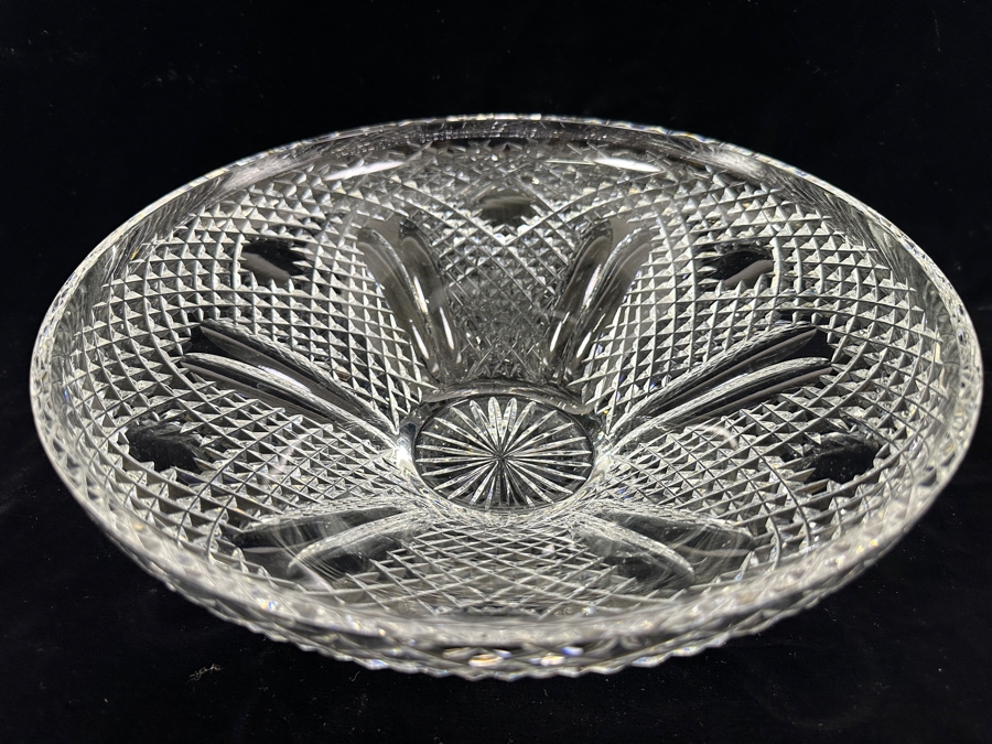 Waterford Crystal Lismore Diamond Centerpiece Bowl 12'W x 4.25'H [Photo 2]