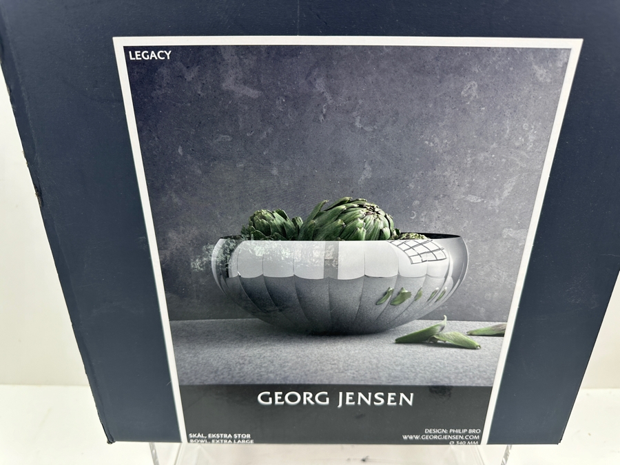 Georg Jensen Extra Large Legacy Bowl 13'W x 6'H [Photo 8]