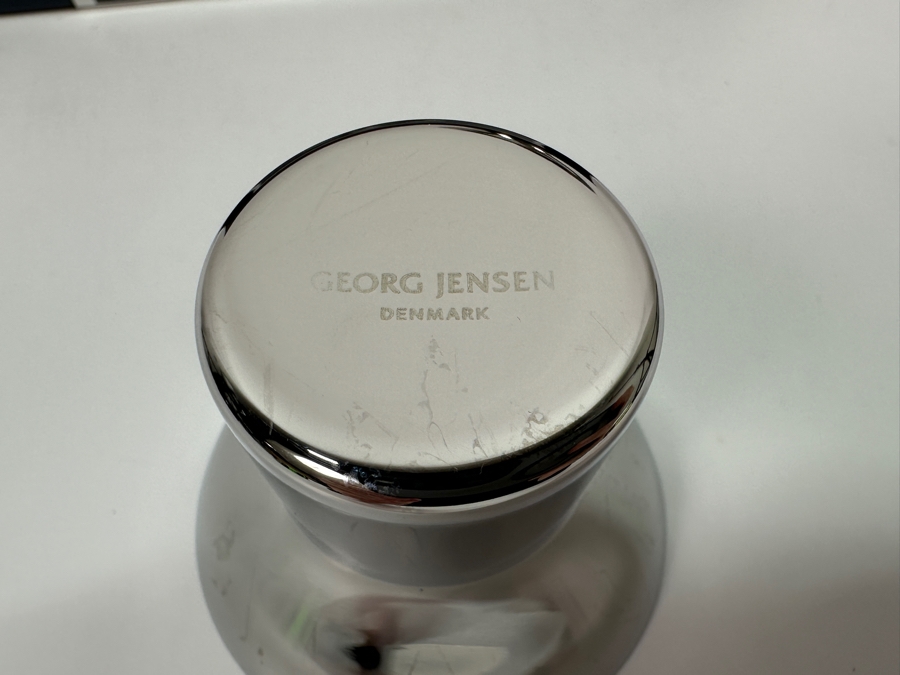 Georg Jensen Alfredo Stainless Steel Egg Cups 2'H [Photo 5]