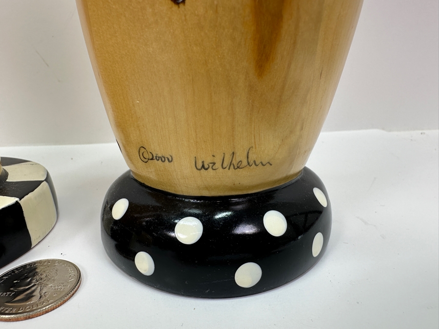 Vintage Robert Wilhelm Signed Salt and Pepper Shakers 5.5' - 18.5'H [Photo 8]