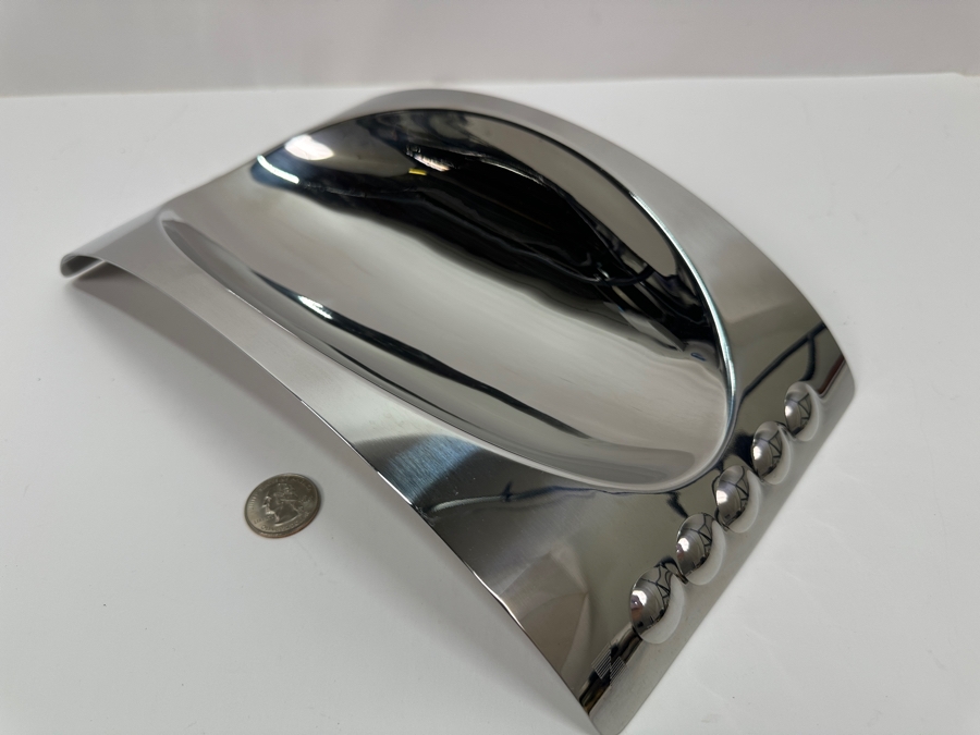 Zepter Stainless Serving Bowl/Dish 11.5'W (Medium) [Photo 7]