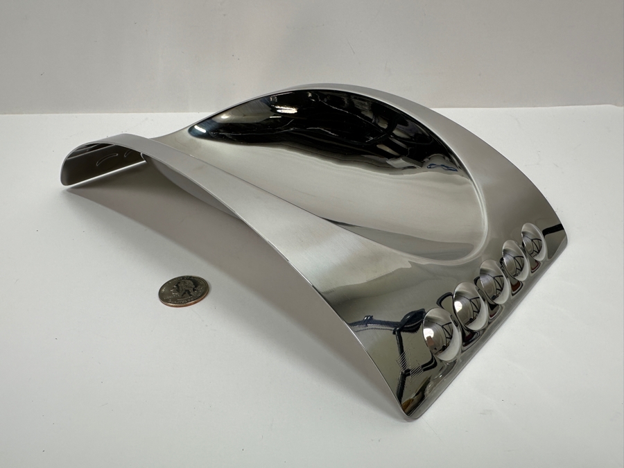 Zepter Stainless Serving Bowl/Dish 11.5'W (Medium) [Photo 4]