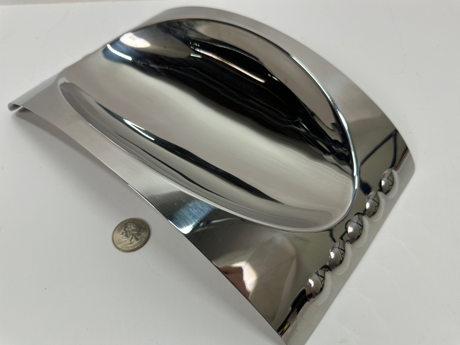 Zepter Stainless Serving Bowl/Dish 11.5'W (Medium) [Photo 6]