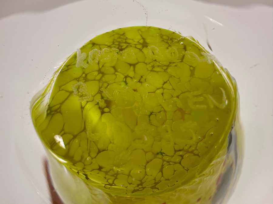 Kosta Boda Satellite Series Signed Art Glass Vase, Designed by Bertil Vallein in 1992 11.5'H [Photo 8]