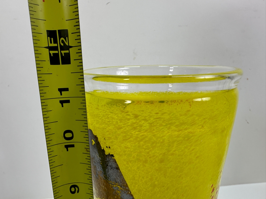 Kosta Boda Satellite Series Signed Art Glass Vase, Designed by Bertil Vallein in 1992 11.5'H [Photo 9]