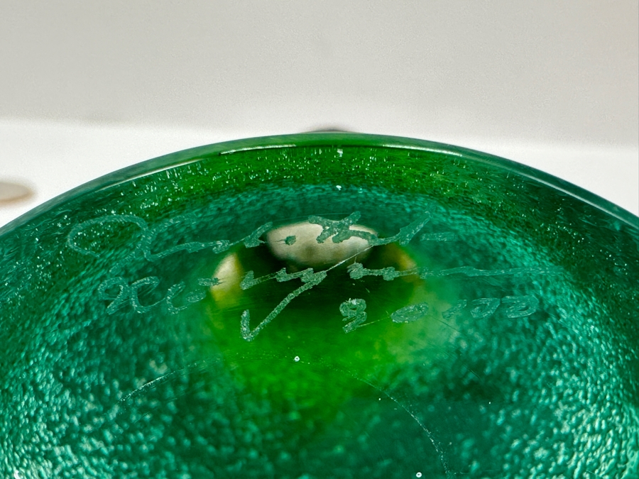 Kosta Boda Abstract Art Glass Bear and Cat Figurines, Designed by Kjell Engman 7.75'H and 6.5'H [Photo 9]