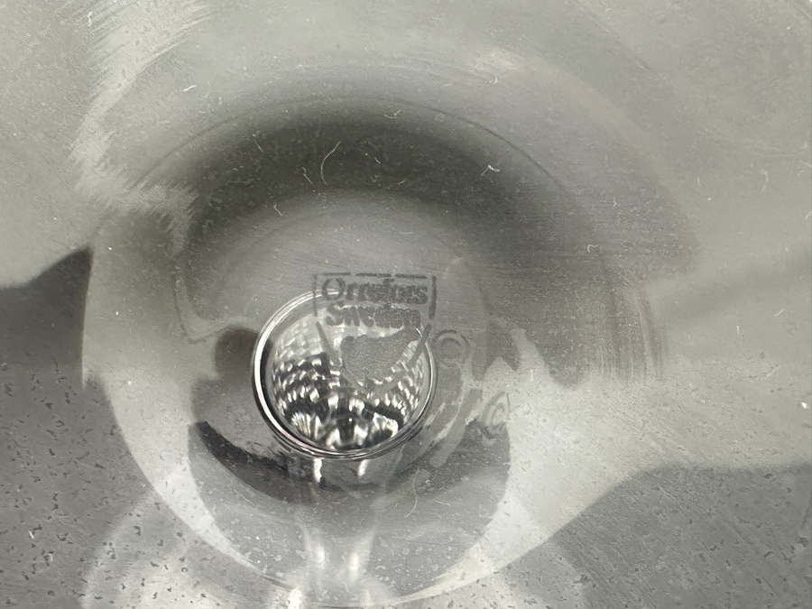 Just Added - (3) Orrefors Sweden Stemware Glasses 7 1/8H [Photo 5]