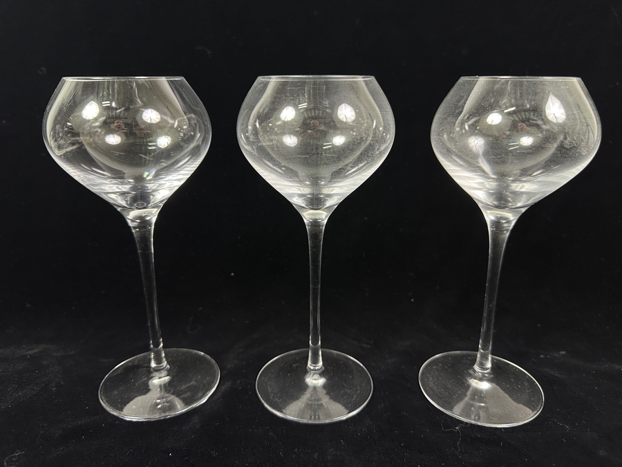 Just Added - (3) Orrefors Sweden Stemware Glasses 7 1/8H [Photo 2]