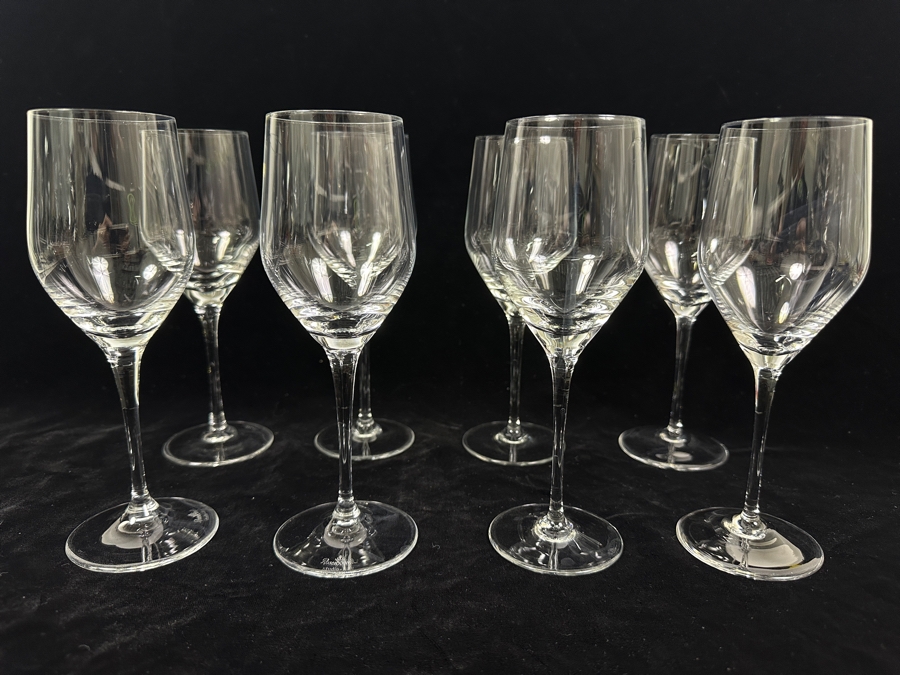 (8) Rosenthal Studio-Line Crystal Stemware Glasses Fuga White Wine 7 5/8H Replacements Value $447 [Photo 3]