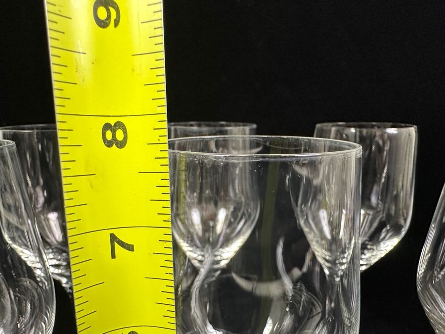 (8) Rosenthal Studio-Line Crystal Stemware Glasses Fuga White Wine 7 5/8H Replacements Value $447 [Photo 7]