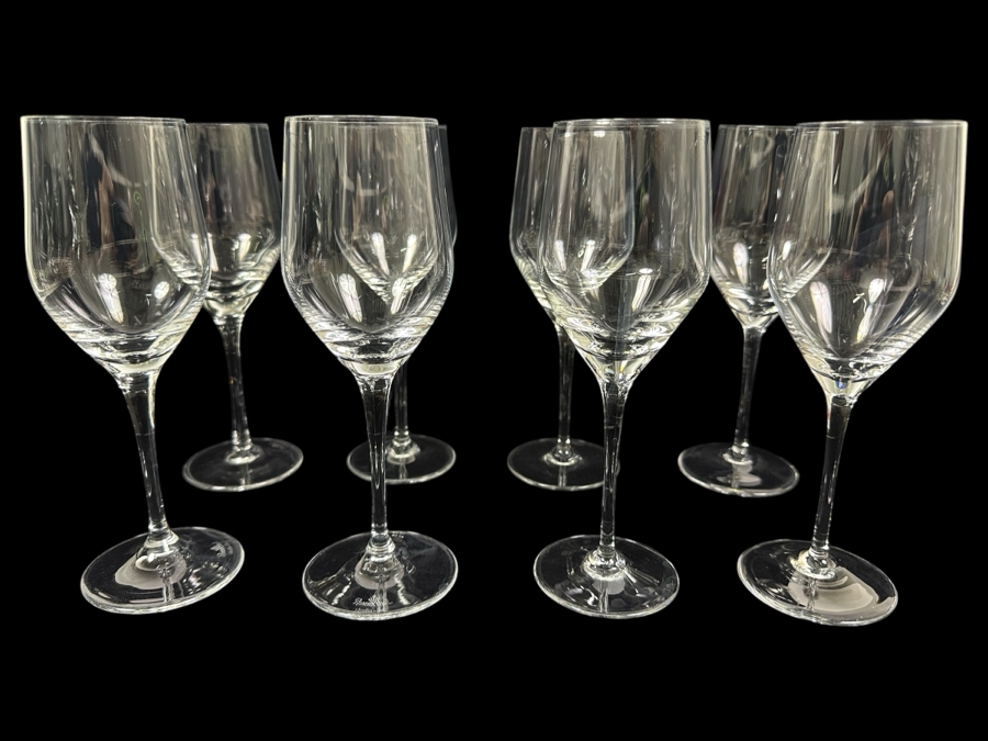 (8) Rosenthal Studio-Line Crystal Stemware Glasses Fuga White Wine 7 5/8H Replacements Value $447 [Photo 1]