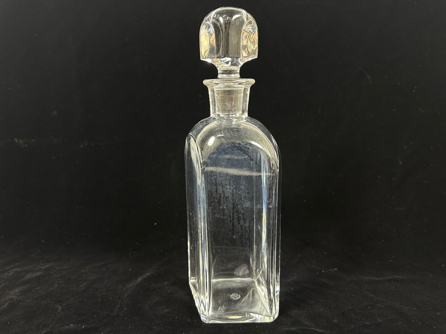 Baccarat France  Vologne Liquor Decanter With Stopper 11.5H [Photo 3]